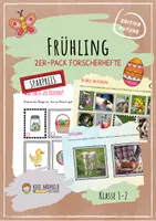 Vorschau - Stundenentwürfe - Im Frühling - 2er-Pack Forscherhefte - Frühling & Ostern - Deckblatt
