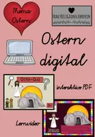 Vorschau - Videos - Materialpaket: OSTERN DIGITAL: Lernvideo & Osterquiz - Deckblatt