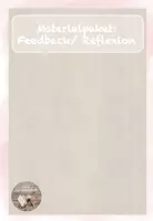 Vorschau - Mal- und Bastelvorlagen - Materialpaket: Reflexion/ Feedback - Deckblatt