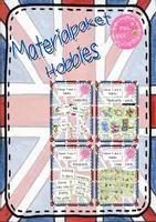 Vorschau - Präsentationen/Tafelbilder - Englisch Vokabeleinführung Hobbies: Materialpaket Tafelmaterial und Swap-Karten - Deckblatt