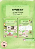 Vorschau - Unterrichtsreihen - Materialpaket Bauernhof - Deckblatt