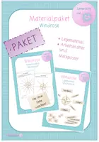 Vorschau - Arbeitsblätter - Materialpaket Windrose - Deckblatt