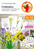 Vorschau - Arbeitsblätter - Frühblüher - Materialpaket XL - Deckblatt