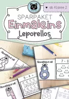 Vorschau - Unterrichtsreihen - SPARPAKET | Leporellos Malreihen | Einmaleins - Deckblatt