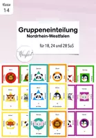 Vorschau - Anderer Materialtyp - Gruppeneinteilung Nordrhein-Westfalen-Version für 18, 24 und 28 SuS - Deckblatt