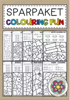 Vorschau - Arbeitsblätter - COLOURING FUN - Sparpaket (wachsendes Paket) - Deckblatt