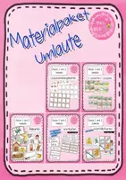 Vorschau - Spiele - Buchstabeneinführung Umlaute - Materialpaket - Deckblatt