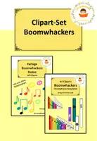 Vorschau - selbst erstellte Cliparts/Grafiken - Clipart-Set Boomwhacker - Deckblatt