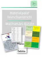 Vorschau - Unterrichtsreihen - Materialpaket Deutsch Grundschule - Deckblatt