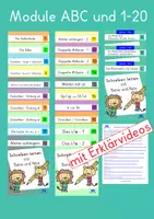 Vorschau - Unterrichtsreihen - Neue Wege in der Rechtschreibung - Das PAKET: ABC und 1-20 - Deckblatt