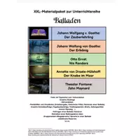 Vorschau - Stundenentwürfe - XXL Materialpaket zur Unterrichtsreihe "Balladen" - Deckblatt