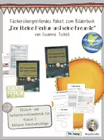 Vorschau - Stundenentwürfe - Fächerübergreifendes Paket zum Bilderbuch "Der kleiner Merkur und seine Freunde" - Deckblatt