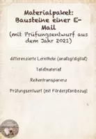 Vorschau - Stundenentwürfe - Materialpaket: Bausteine einer E-Mail (mit Prüfungsentwurf) - Deckblatt