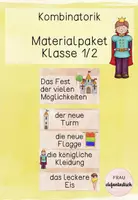 Vorschau - Stundenentwürfe - Materialpaket Kombinatorik Unterrichtsreihe: Das Fest der vielen Möglichkeiten - Deckblatt