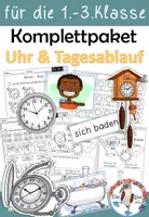 Vorschau - Unterrichtsreihen - Komplettpaket - Uhr & Tagesablauf für die 1. bis 3. Klasse - Deckblatt