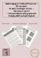 Vorschau - Stundenentwürfe - Materialpaket - The mosquito: An anti-teenage device - curse or blessing? - Deckblatt