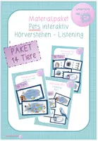 Vorschau - Audio-Dateien - Materialpaket - Hörverstehen-Listening interaktiv - 14 Pets - Deckblatt