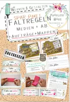 Vorschau - Stundenentwürfe - Faltregeln Medien + Aufträge + AB Fachunterricht WuG - Deckblatt