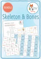 Vista previa - Juegos / Gamificación - Skeleton and Bones – 4x games and activities - Portada