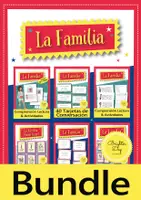 Vorschau - Arbeitsblätter - La Familia Paket (Spanisch) - Deckblatt