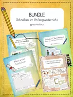 Vorschau - Arbeitsblätter - BUNDLE: Schreiben im Anfangsunterricht - Deckblatt