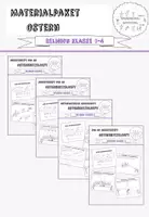 Vorschau - Arbeitsblätter - Materialpaket Ostern Klasse 1-4 - Deckblatt