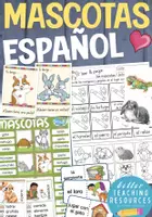 Vista previa - Unidades / Secuencias / Situaciones de Aprendizaje - MASCOTAS Español / E.L.E. paquete de materiales - Portada