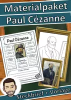 Vorschau - Unterrichtsreihen - Materialpaket Paul Cézanne (Impressionismus) - Deckblatt
