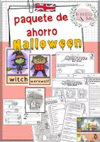 Vista previa - Juegos / Gamificación - Halloween: paquete de ahorro (English) - Portada