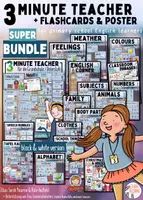 Aperçu - Apprentissages en autonomie - 3 Minute Teacher, Flashcards and Poster - XXL Bundle - Page de couverture