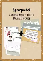 Vorschau - Arbeitsblätter - Sparpaket Arbeitsblätter und Poster Biografías de mujeres fuertes - Deckblatt