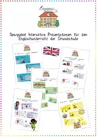 Vorschau - Interaktives Material - Sparpaket Interaktive Präsentationen für den Englischunterricht der Grundschule - Deckblatt