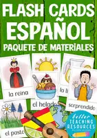 Vista previa - Unidades / Secuencias / Situaciones de Aprendizaje - tarjetas con imágenes XXL paquete de materiales español - Portada