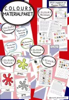 Vorschau - Arbeitsblätter - Materialpaket colours (1.-2. Klasse) - Deckblatt