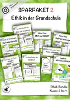Vorschau - Stundenentwürfe - Ethik in der Grundschule - SPARPAKET 2 - Deckblatt