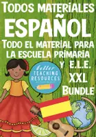 Vista previa - Unidades / Secuencias / Situaciones de Aprendizaje - TODOS mis materiales Español / E.L.E en la primaria paquete de materiales - Portada