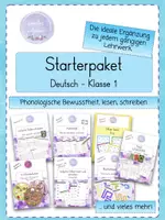 Vorschau - Spiele - 🇩🇪 Riesen Starterpaket Deutsch Klasse 1 - Deckblatt