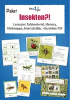 Vorschau - Arbeitsblätter - Insekten und andere kleine Tierchen - Deckblatt