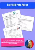 Vorschau - Arbeitsblätter - Delf B1 Profi-Paket - Deckblatt
