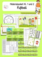 Vorschau - Arbeitsblätter - Materialpaket Fußball - Deckblatt