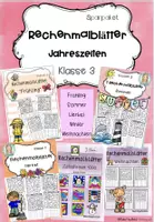 Vorschau - Arbeitsblätter - Rechenmalblätter | Klasse 3 | Rechnen und malen | Zahlenraum 1000 - Deckblatt