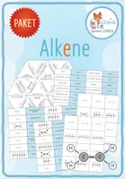 Vorschau - Spiele - Alkene – 5x Aktivitäten und Spiele - Deckblatt