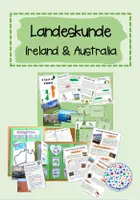 Vorschau - Stundenentwürfe - Landeskunde - Bundle: Ireland & Australia - Megamaterialpaket - Deckblatt