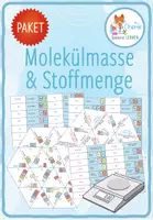 Vorschau - Stationenlernen - Molekülmasse & Stoffmenge – 4x Aktivitäten und Spiele - Deckblatt