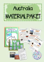 Vorschau - Stundenentwürfe - Australia - MATERIALPAKET - Deckblatt