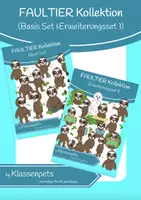 Vorschau - selbst erstellte Cliparts/Grafiken - Faultier Clipart Kollektion - Deckblatt