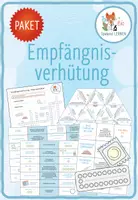Vorschau - Arbeitsblätter - Verhütung – 6x Aktivitäten und Spiele - Deckblatt