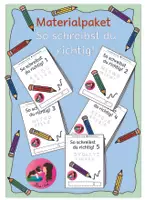 Vorschau - Arbeitsblätter - So schreibst du richtig 1-5 - Deckblatt