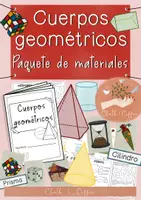 Vista previa - Unidades / Secuencias / Situaciones de Aprendizaje - Cuerpos geométricos - Paquete de materiales - Portada