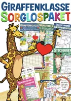 Vorschau - Arbeitsblätter - Giraffenklasse Sorglospaket / Materialpaket - Deckblatt